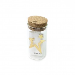 Σκουλαρίκι 3d Star 