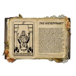 The Hierophant Κολιέ Κάρτα Ταρώ
