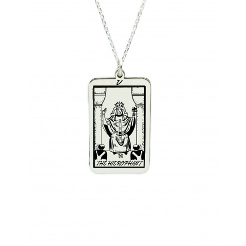 The Hierophant Κολιέ Κάρτα Ταρώ