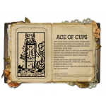 Ace of Cup Κολιέ Κάρτα Ταρό