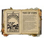 Ten of Cups Κολιέ Κάρτα Ταρό