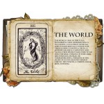 The World Κολιέ Κάρτα Ταρώ