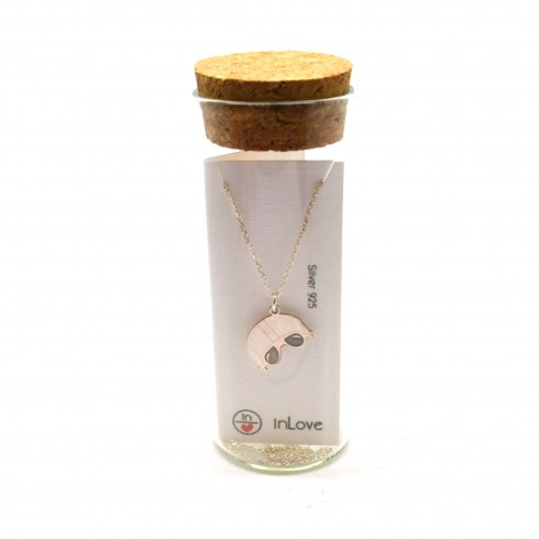 Κολιέ Κράνος Βέσπας - Sterling Silver 925- Ασήμι 925